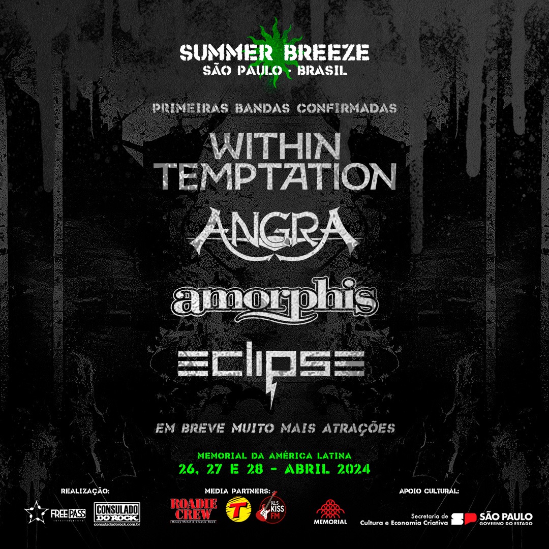 Summer Breeze Brasil anuncia primeiras bandas