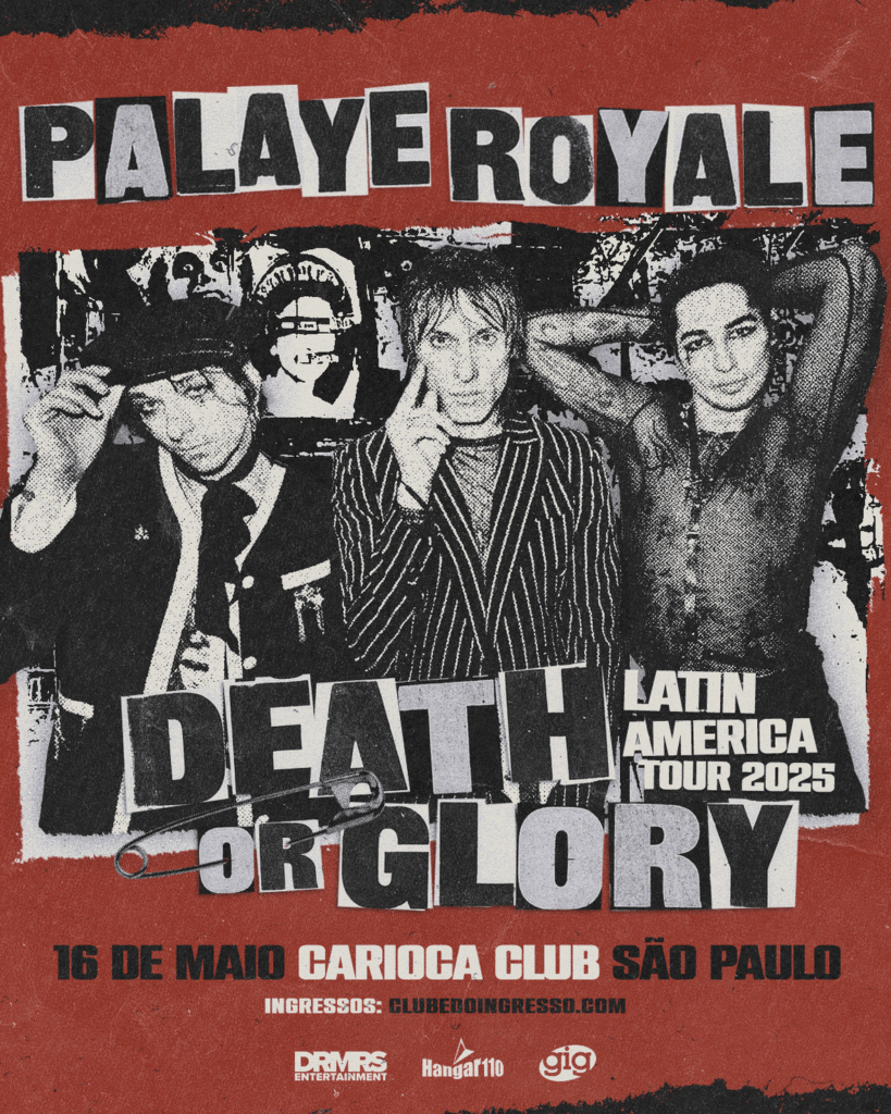 Palaye Royale se apresenta em São Paulo nesta sexta-feira