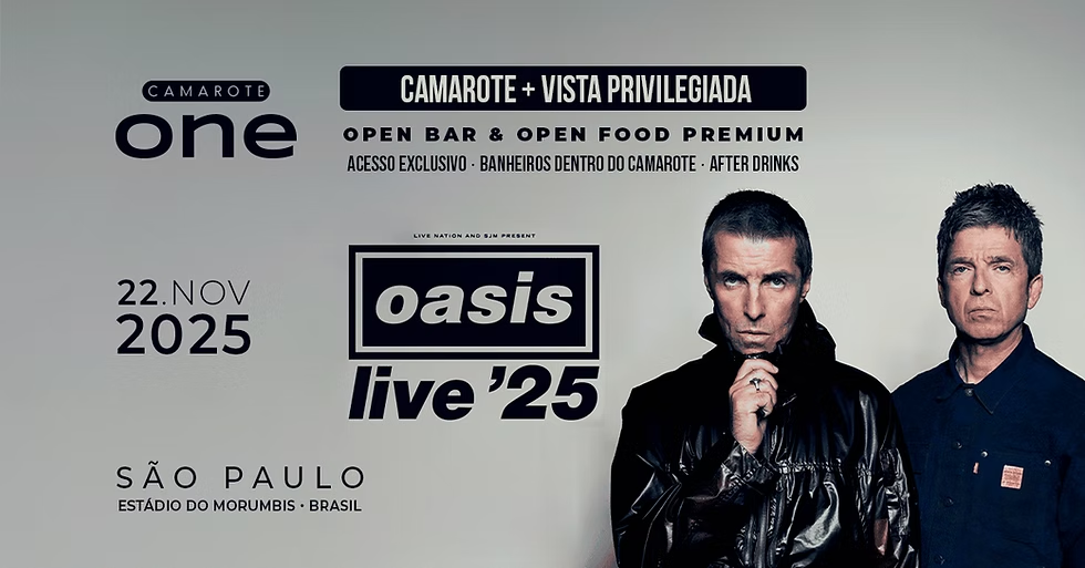 Oasis no MorumBIS: Camarote Dry Telecom oferece experiência all inclusive aos fãs