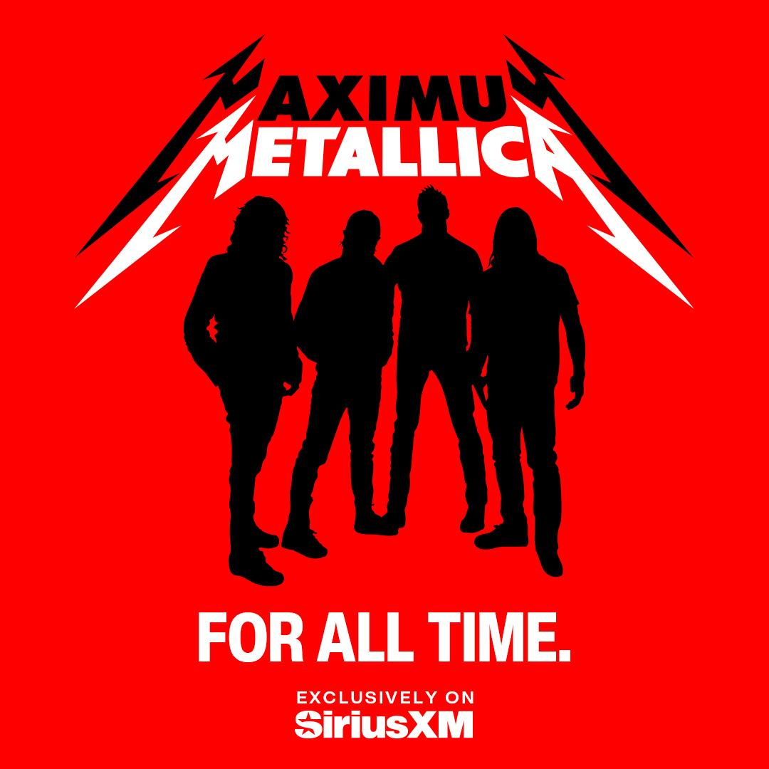 Metallica lança canal exclusivo “Maximum Metallica” na SiriusXM com show especial e programação inédita