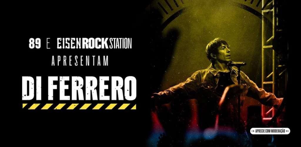 Di Ferrero é atração do Eisen Rock Station, plataforma musical da Eisenbahn