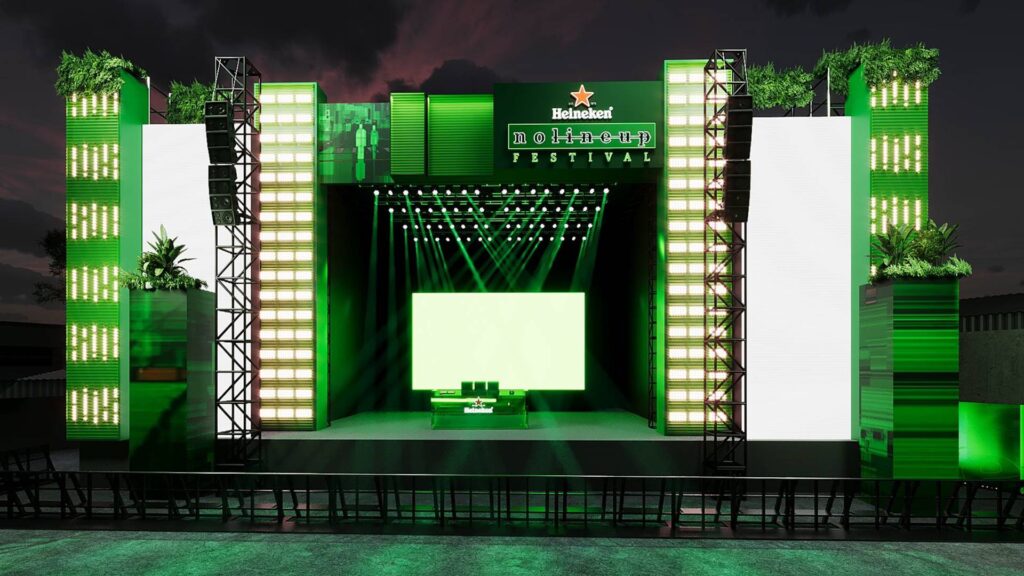 Heineken No Line-up Festival: marca desafia os padrões e lança festival sem revelar o line-up