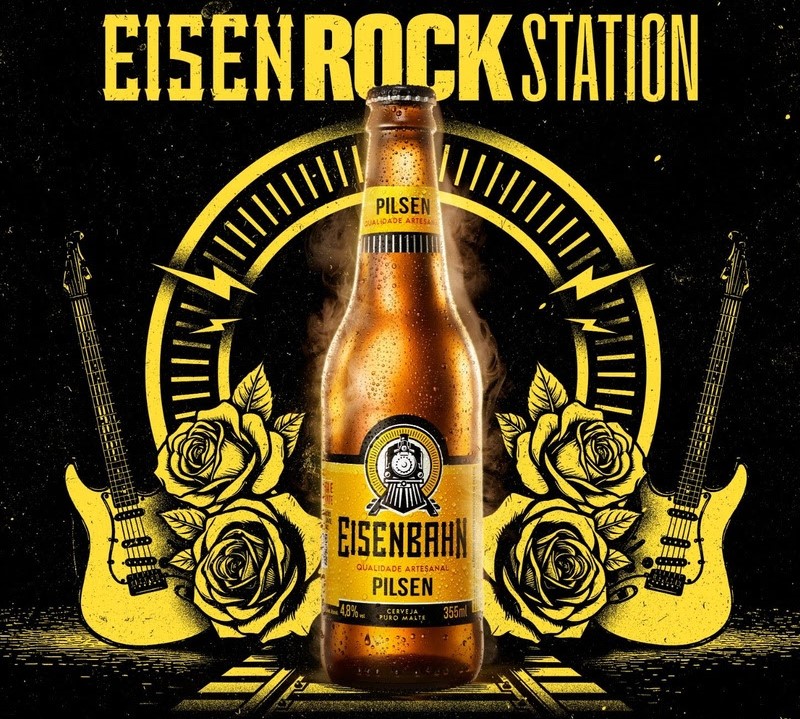 Eisenbahn reforça posicionamento musical com Guns N’ Roses e Eisen Rock Station