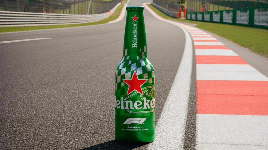 Heineken lança garrafa especial de alumínio em homenagem ao GP de São Paulo de Fórmula 1