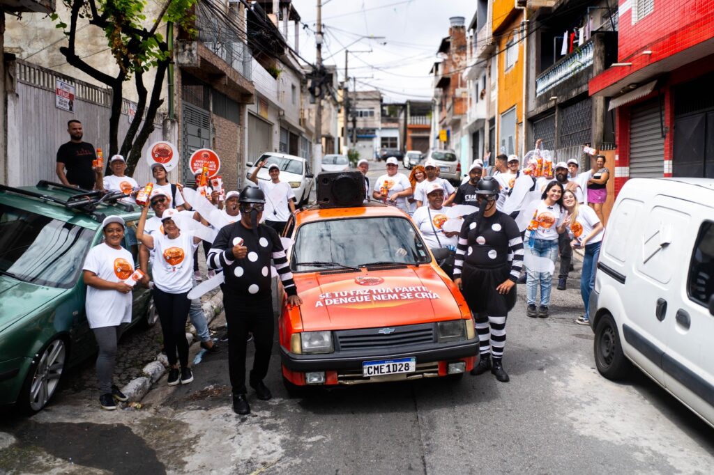 SBP amplia atuação social com ação contra dengue em parceria com a CUFA
