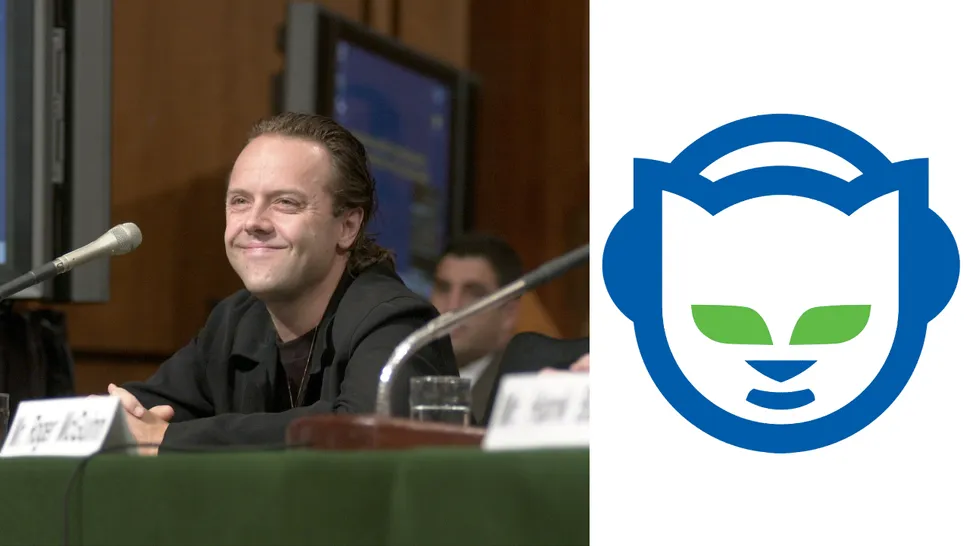 Metallica e Napster logo