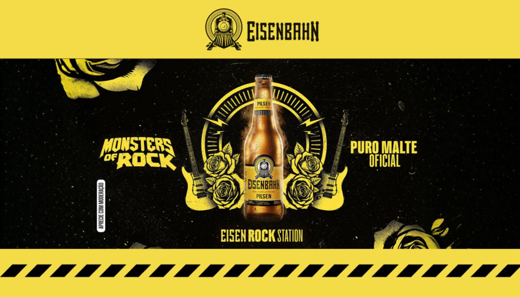 Eisenbahn amplia plataforma musical e aposta em experiências no Monsters of Rock
