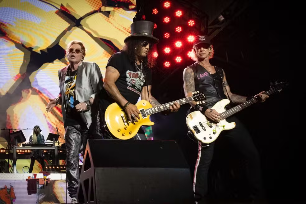 Monsters of Rock 2026: confira o possivel setlist do show do Guns N’ Roses