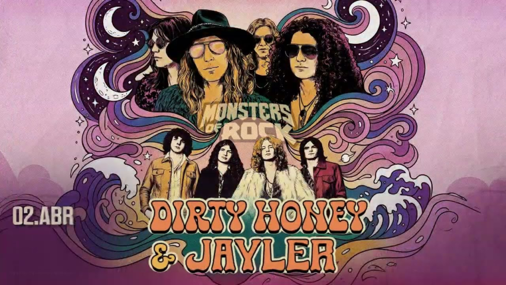 Aquecimento do Monsters of Rock: Jayler e Dirty Honey se apresentam em São Paulo antes do festival