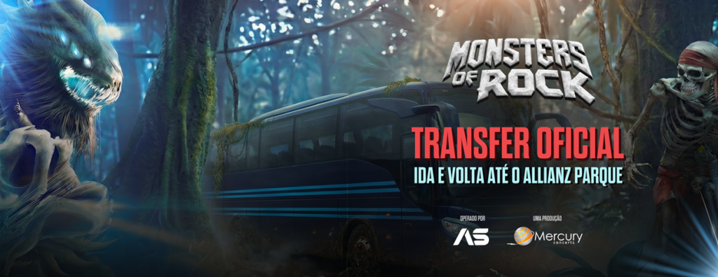 Monsters of Rock 2026: transporte oficial amplia acesso ao festival com saídas de São Paulo e região