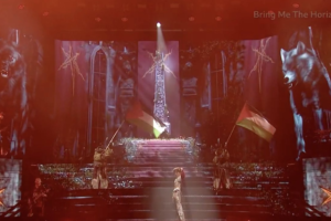 BMTH Reading Festival Palestine Flag