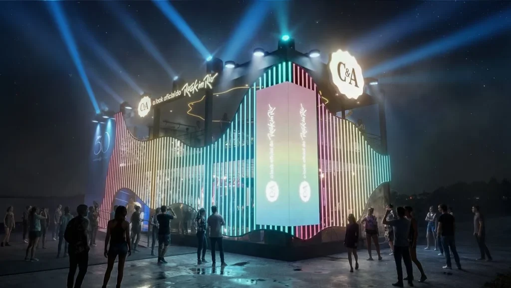 C&A terá mini câmeras, jaquetas e outros brindes no Rock in Rio 2026