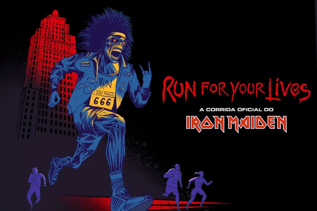 Iron Maiden realiza primeira corrida oficial do mundo em São Paulo