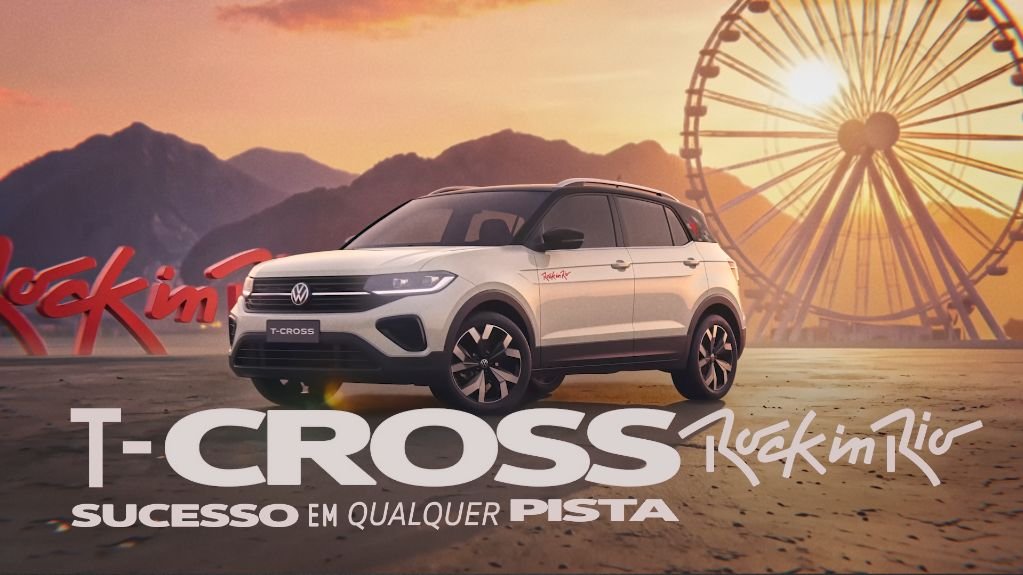 Volkswagen une carros e música em campanha para o Rock in Rio 2026