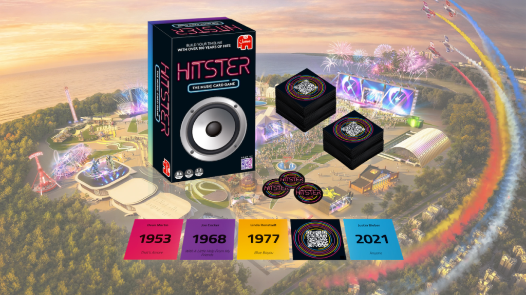 Hitster será o jogo de cartas oficial do Rock in Rio 2026