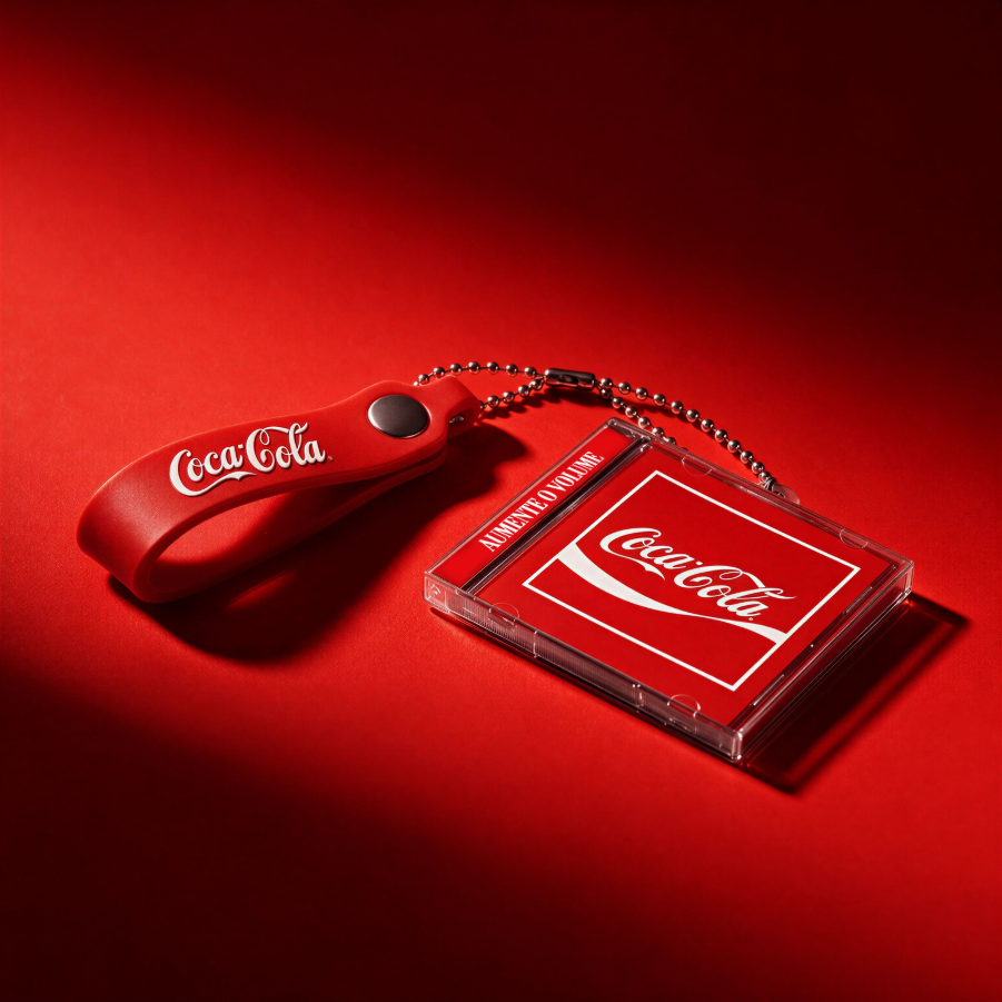 Coca-Cola resgata MiniCD dos anos 2000 no Rock in Rio 2026