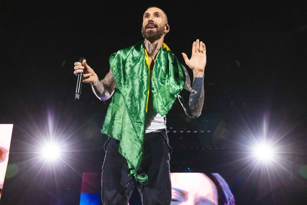 Maroon 5 celebra sua história com show grandioso em São Paulo - Foto: @bootswallace