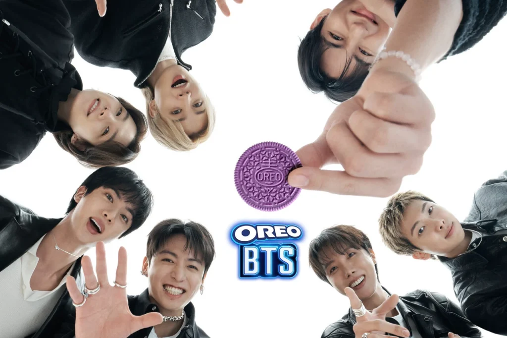 Oreo x BTS já concentra 57% dos engajamentos da marca em 2026