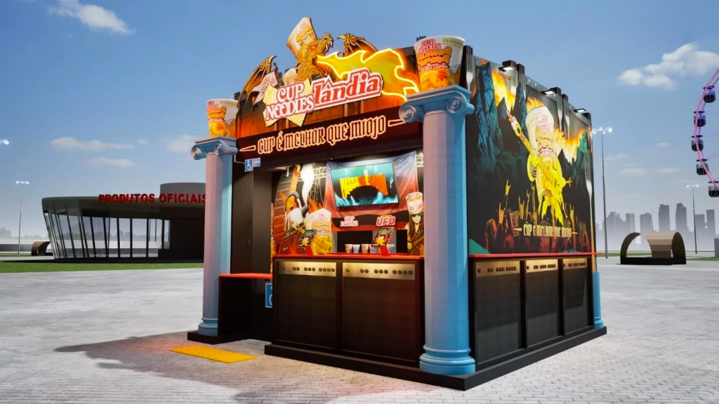 Cup Noodles retoma parceria com Massacration para o Rock in Rio 2026