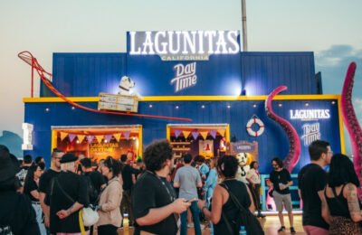 A Lagunitas DayTime fez sua estreia no Rock in Rio Brasil em 2026 com um espaço dedicado a experiências interativas na Cidade do Rock.