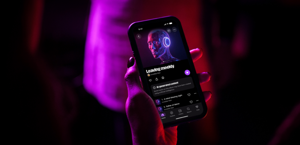 Deezer lança filtro para músicas criadas por inteligência artificial