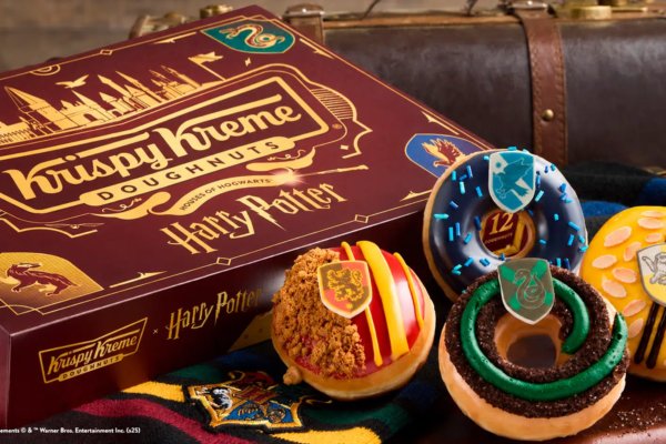 Krispy Kreme lança donuts inspirados nas quatro casas de Hogwarts