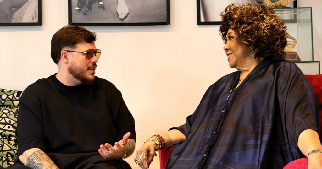 Ferrugem grava projeto em homenagem a Alcione no Rio de Janeiro