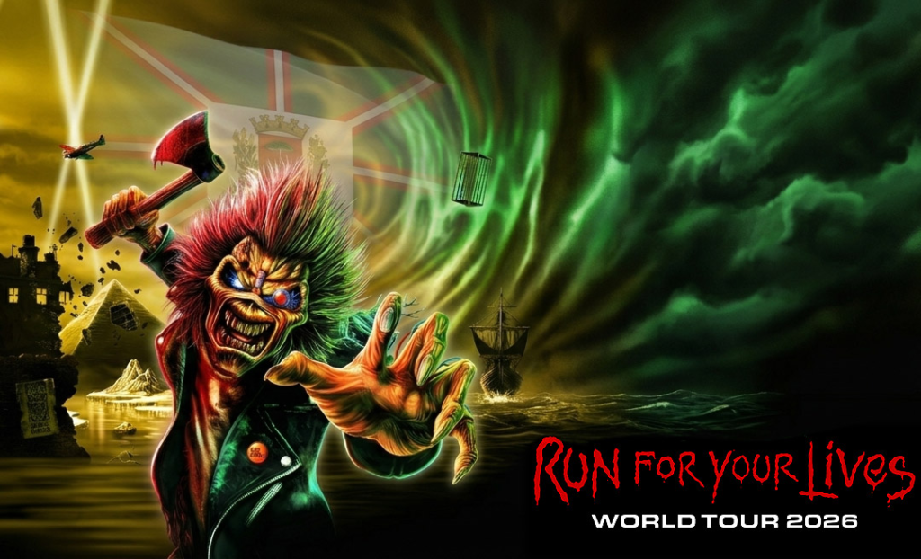 Eisenbahn patrocina shows do Iron Maiden e lança ação para fãs