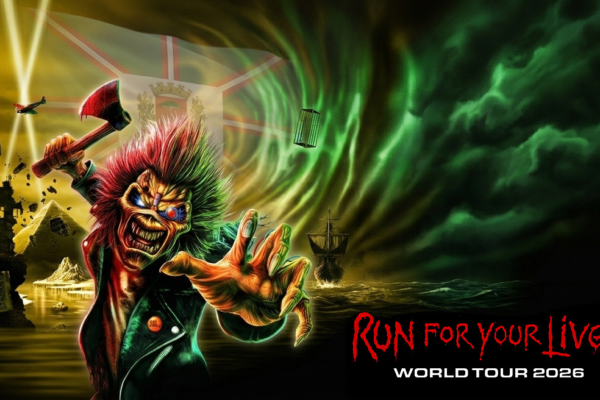 Eisenbahn patrocina shows do Iron Maiden e lança ação para fãs