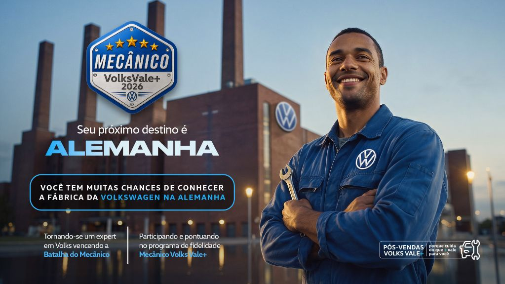 Volkswagen estreia reality show que vai premiar mecânico brasileiro com viagem à Alemanha