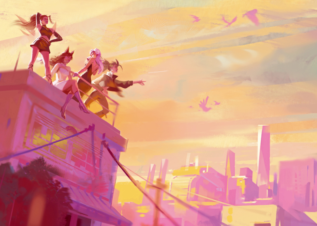 Riot Games e Louis Vuitton lançam livro de viagens inspirado no K/DA