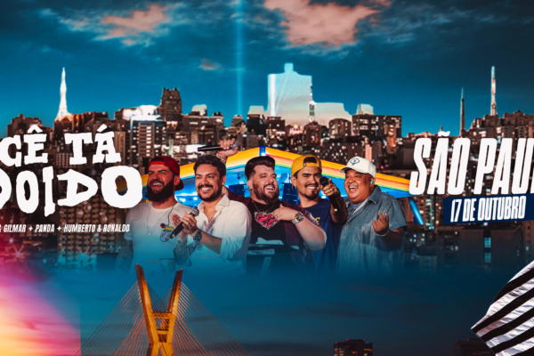 Cê Tá Doido Festival chega a São Paulo neste sábado com Ícaro & Gilmar, Panda e Humberto & Ronaldo