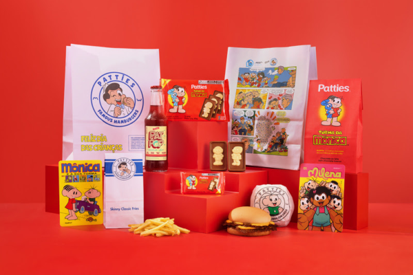 Patties promove ação com caricaturas inspiradas na Turma da Mônica em Barueri