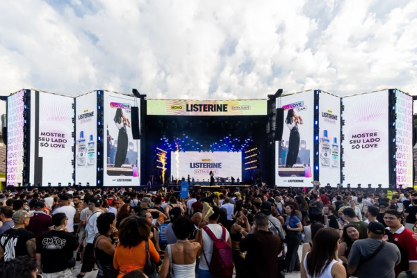 Listerine estreia no Meli Music com ativações interativas em São Paulo