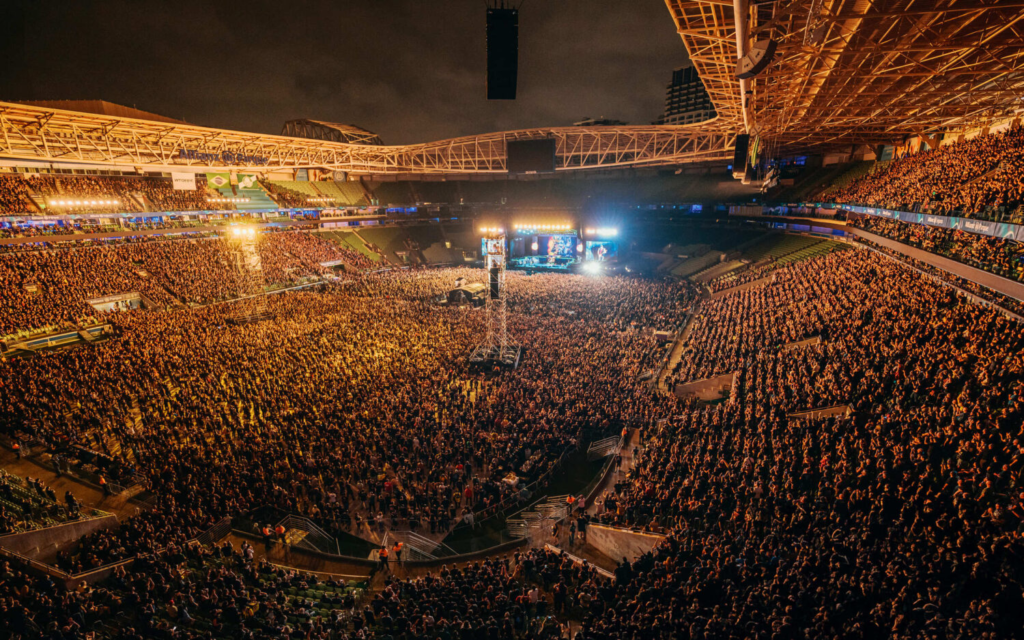 Iron Maiden chega a cinco shows no Nubank Parque e ultrapassa 200 mil espectadores