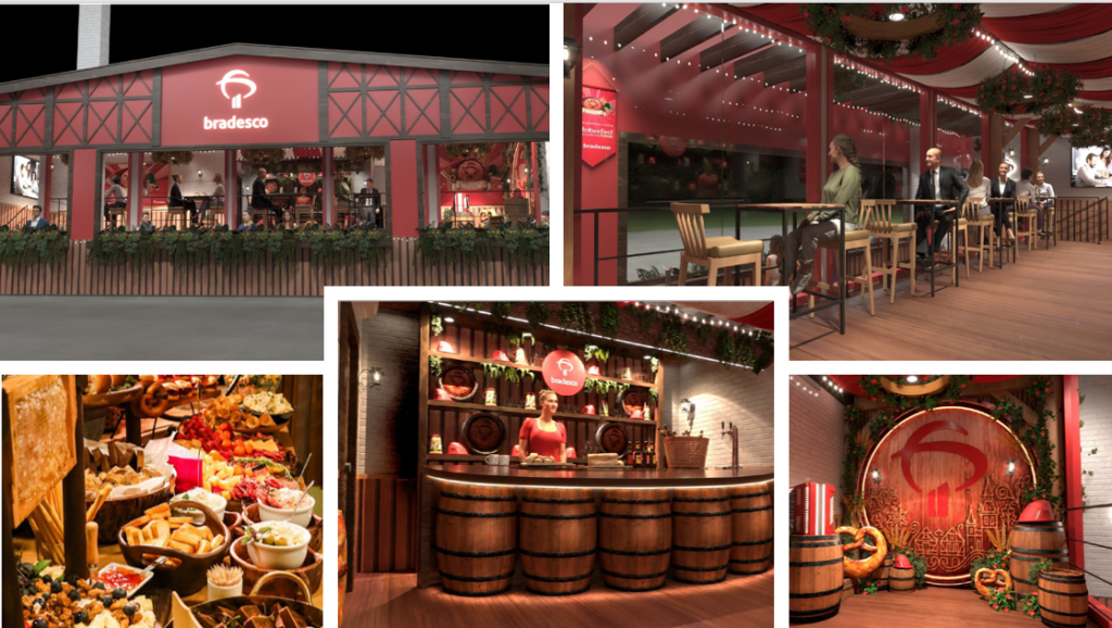 Bradesco leva ativações interativas e descontos à Oktoberfest Blumenau 2026
