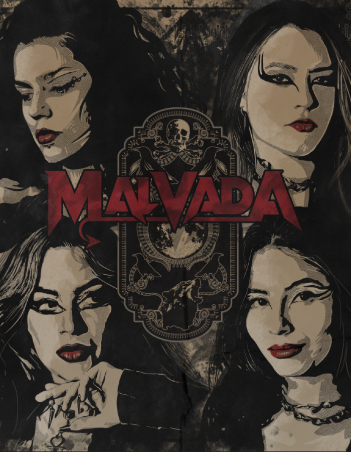 MALVADA NEW ALBUM COVER