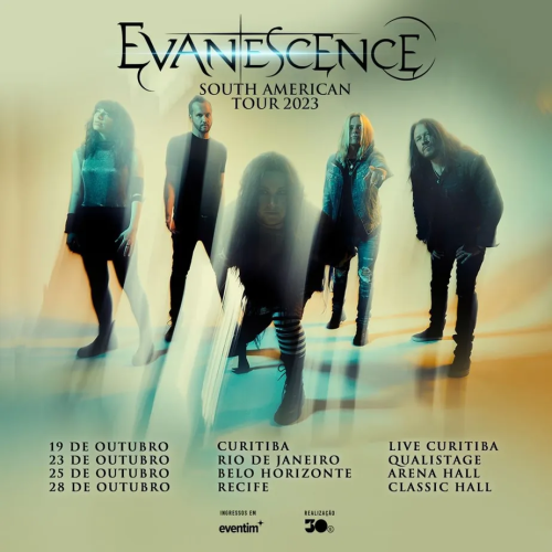 Evanescence anuncia quatro shows no Brasil; Todas as informações