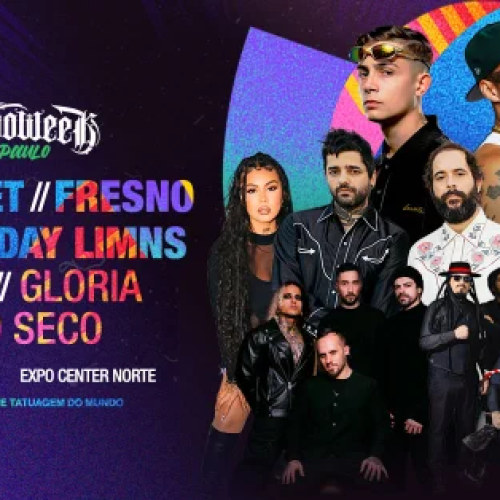 Tattoo Week SP 2025 celebra 13ª edição com Fresno, Filipe Ret e o maior encontro de tatuadores do mundo