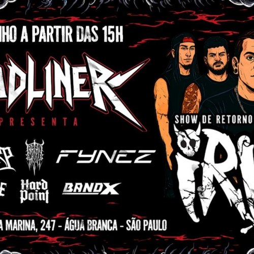 Headliner Produções apresenta show de retorno da Irvin com Fynez, Broad and Sharp e mais