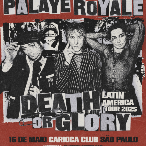 Palaye Royale se apresenta em São Paulo nesta sexta-feira