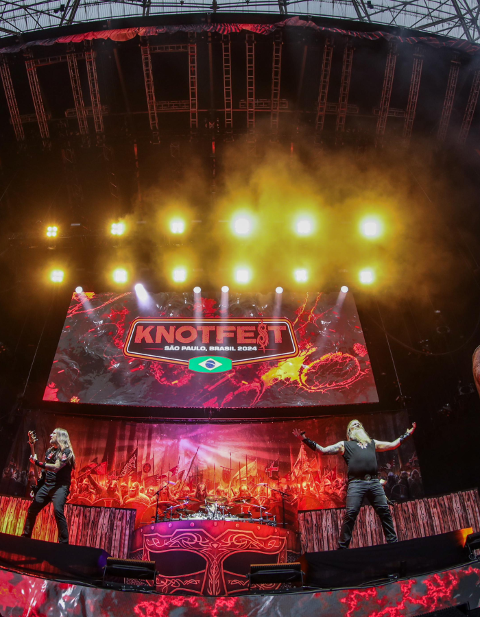 Amon Amarth oferece experiência completa no Knotfest 2024