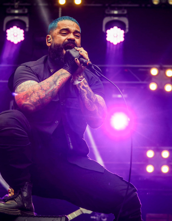 Eminence detona no Knotfest Brasil 2024 com som pesado e visão de futuro | Foto: Renan Facciolo