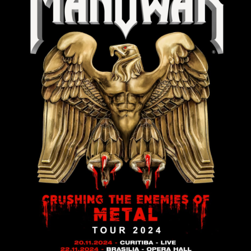 Manowar: Produtora confirma o quarto show no Brasil para novembro!