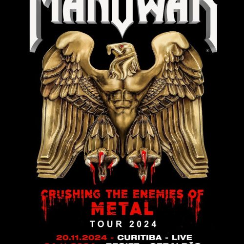 Manowar anuncia três shows no Brasil para novembro!