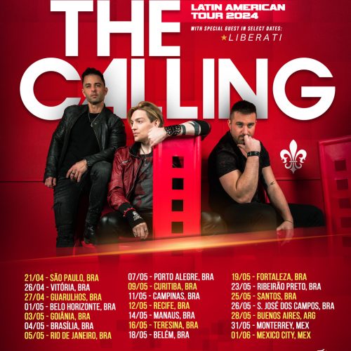 The Calling divulga mais datas no Brasil na nova turnê pela América Latina